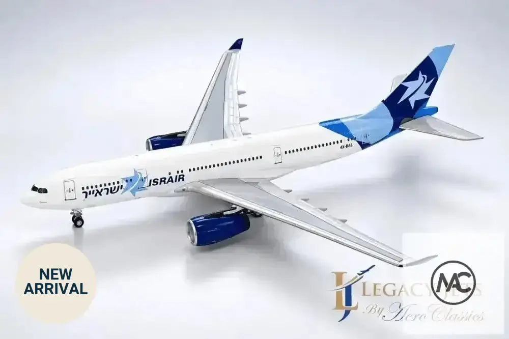 6H|以星航空 Israir Airlines Airbus A330-200 4X-BAL|1:400 壓鑄合金飛機模型 - Man‘s Aviation Collectibles (HK)