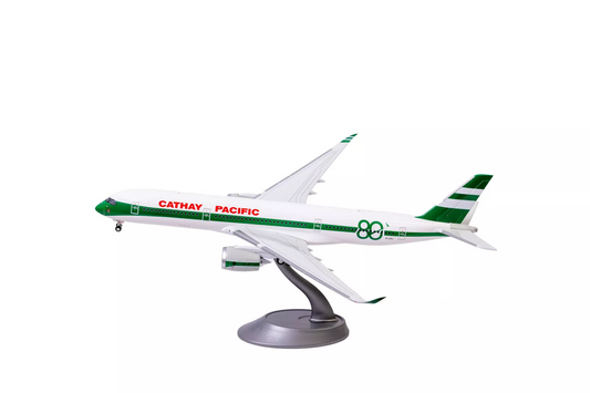 國泰航空 空中巴士 A350-900 80週年紀念塗裝 飛機模型(1:200)