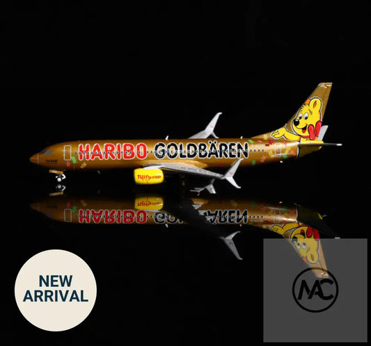 Aero Polaris 1:400 Boeing 737-800 TUIfly Germany D-ATUD Haribo Goldbären Livery (HA7380021)