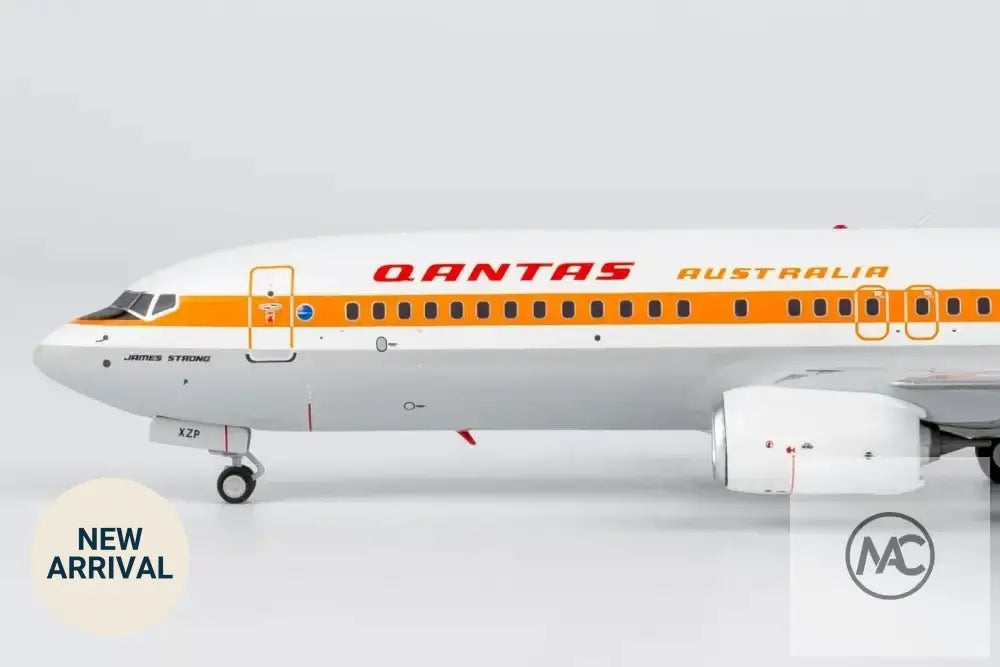 澳洲航空 Qantas Boeing 737-800WL VH-XZP Retro Roo II「James Strong」1:200|NG Models - Man‘s Aviation Collectibles (HK)