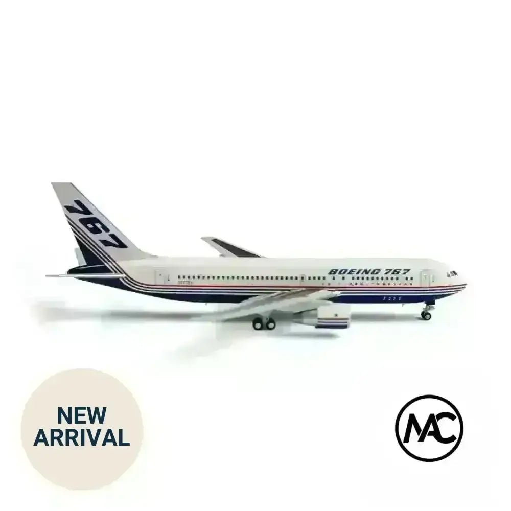 Boeing 767-200 Diecast Model 1:400 N767BA House Livery - Man‘s Aviation Collectibles (HK)