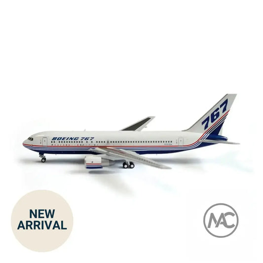 BOEING | 波音原廠塗裝 Boeing House Livery 767-200 1:400 N767BA | V1:400 Diecast Model - Man‘s Aviation Collectibles (HK)