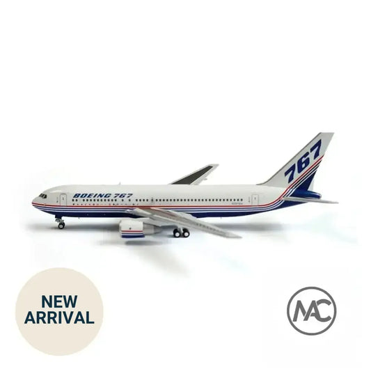 BOEING | 波音原廠塗裝 Boeing House Livery 767-200 1:400 N767BA | V1:400 Diecast Model - Man‘s Aviation Collectibles (HK)