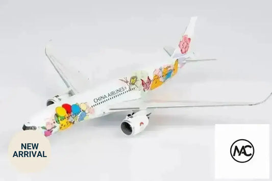 CI | 中華航空 Airbus A350-900 皮卡丘彩繪機 CI2 1:400 B-18916 | China Airlines Pikachu Jet Special Livery Diecast Model - Man‘s Aviation Collectibles (HK)