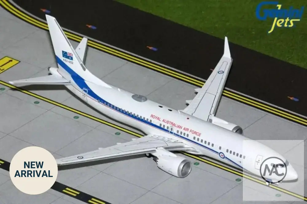 Gemini200 澳洲皇家空軍 Boeing 737 MAX 8 BBJ 1/200 合金模型 A62-002 (G2RAA1327) - Man‘s Aviation Collectibles (HK)