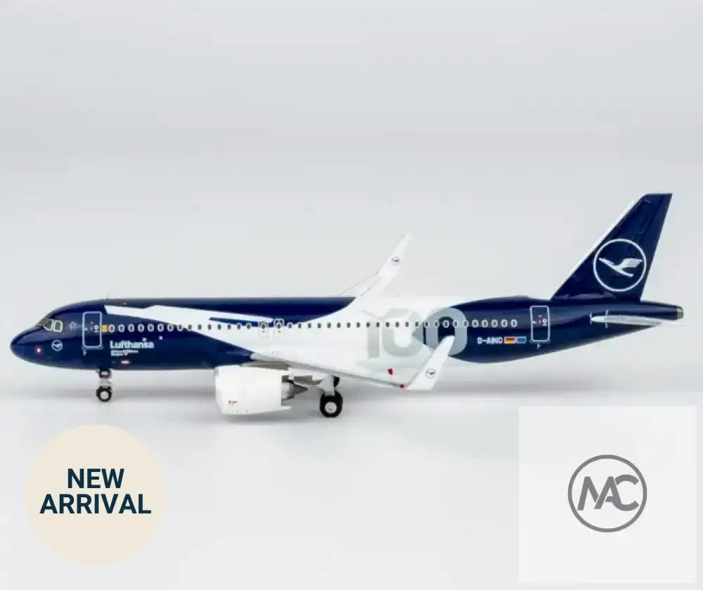 NG Models 1:400 漢莎航空 Airbus A320neo D-AING(百年紀念塗裝 · Ultimate 豪華版) - Man‘s Aviation Collectibles (HK)