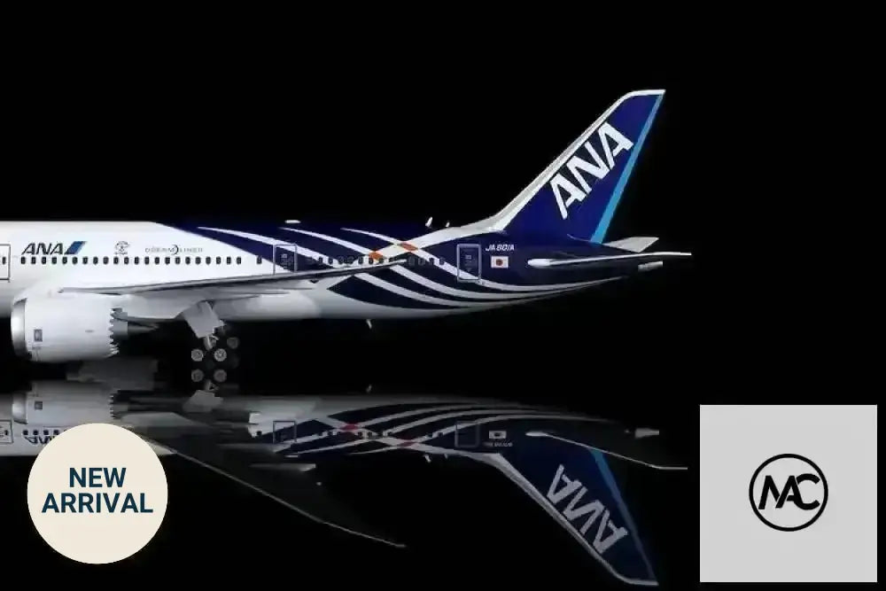 NH | ANA 全日空 Boeing 787-8 首架彩繪機「髊太郎」 JA801A 1:200 | ANA First Boeing 787 Dreamliner Special Livery Diecast Model - Man‘s Aviation Collectibles (HK)