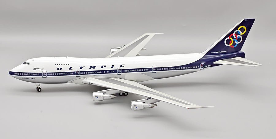 Olympic Airways Boeing 747-284B SX-OAA “Olympic Flame” 1:200 Die-cast Model | 奧林匹克航空波音747-284B模型 - Man‘s Aviation Collectibles (HK)