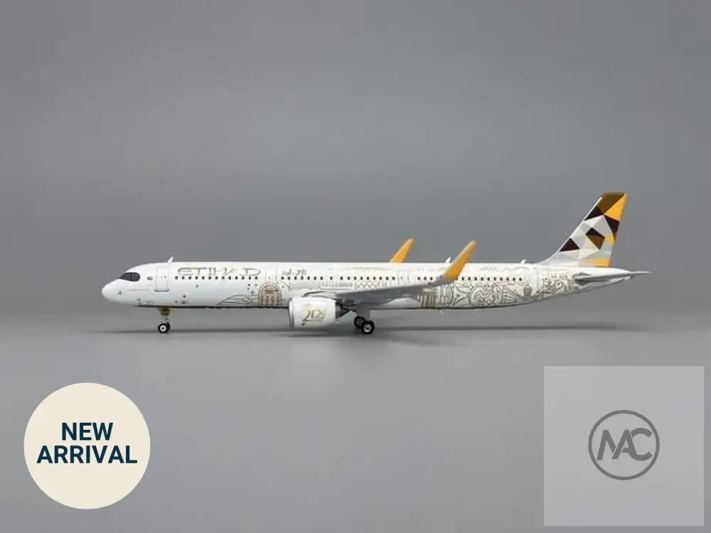 Phoenix 1:400 阿提哈德航空 Etihad Airways Airbus A321neo A6-AEN ’20th Anniversary’ 合金模型 - 飛機模型