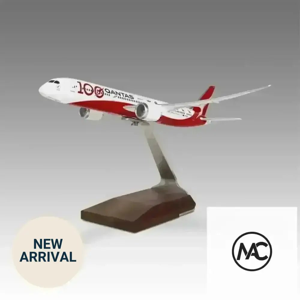Qantas Airways Centenary Boeing 787-9 Desktop Model 1/200 Scale by Pacmin Studios - Man‘s Aviation Collectibles (HK)