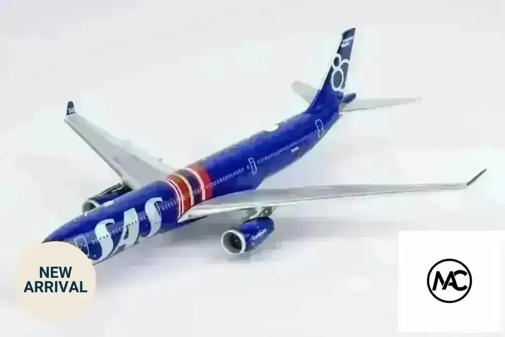 1:400 SAS A330-300 LN-RKR 合金飛機模型（80週年紀念塗裝） - Man‘s Aviation Collectibles (HK)