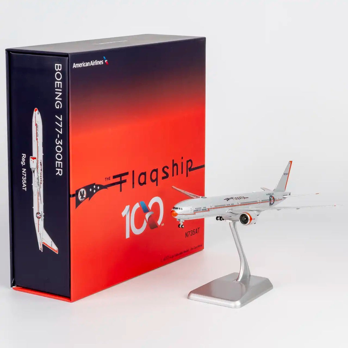 1:400 American Airlines 777-300ER Flagship DFW Diecast Model - Man‘s Aviation Collectibles (HK)