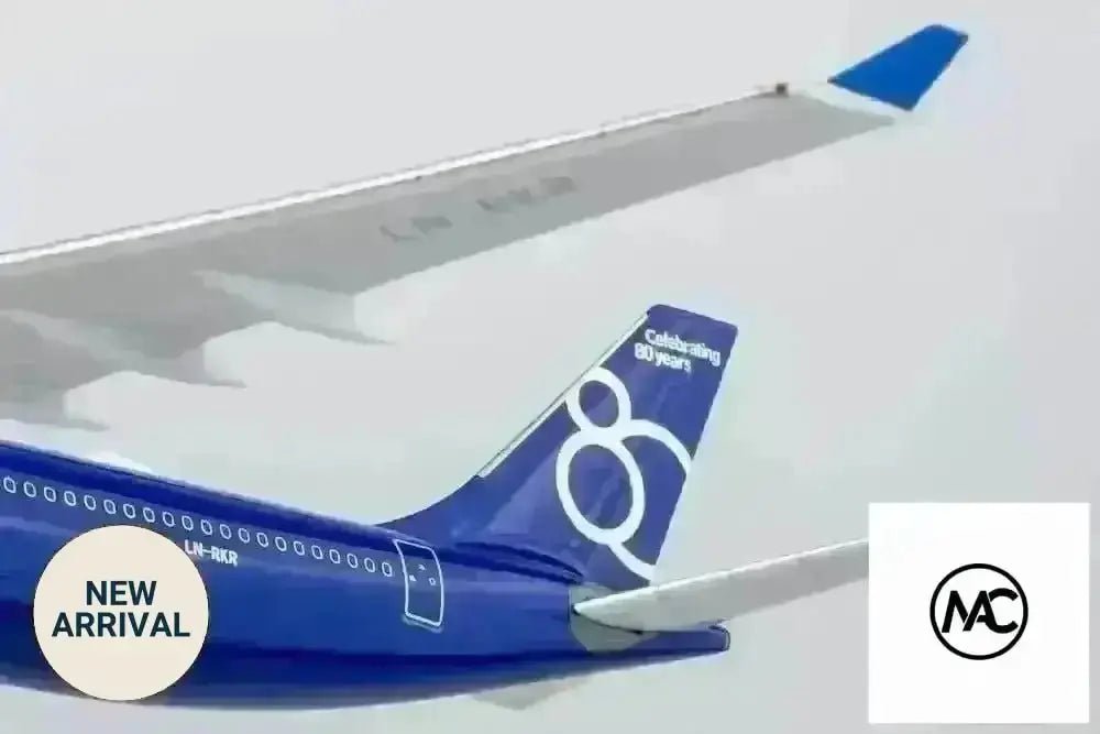 1:400 SAS A330-300 LN-RKR 合金飛機模型（80週年紀念塗裝） - Man‘s Aviation Collectibles (HK)
