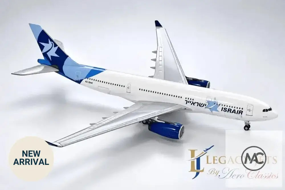 6H|Israir以星航空｜空中巴士 Airbus A330-200｜4X-BAK｜1:400｜Legacy Jets by AeroClassics - Man‘s Aviation Collectibles (HK)