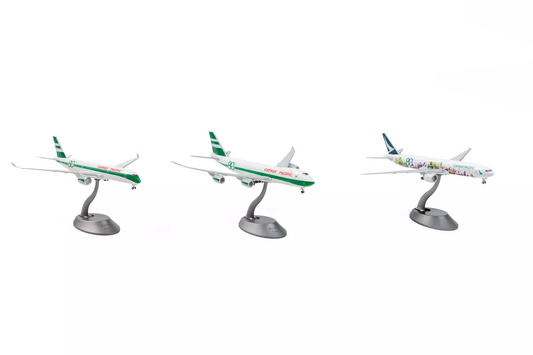 國泰航空 80週年特別塗裝模型套裝（1:400）