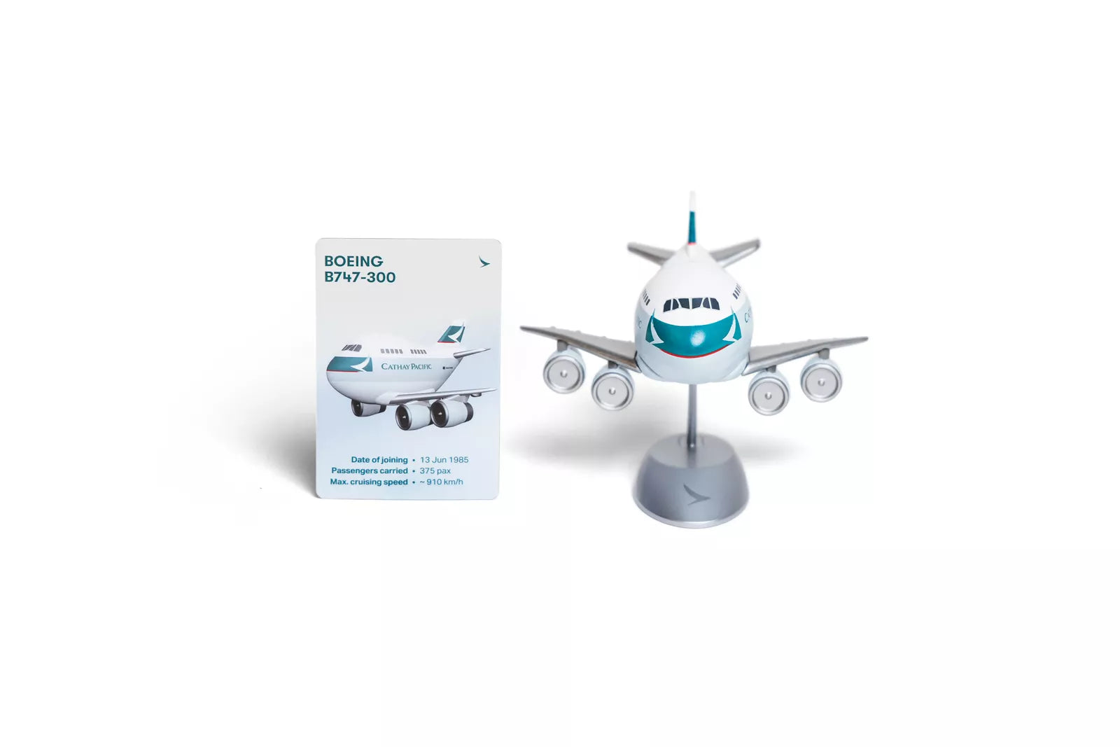 CX國泰航空航空盲盒玩具，由Man's Aviation Collectibles（HK）品牌製作，展示多款航空主題模型。