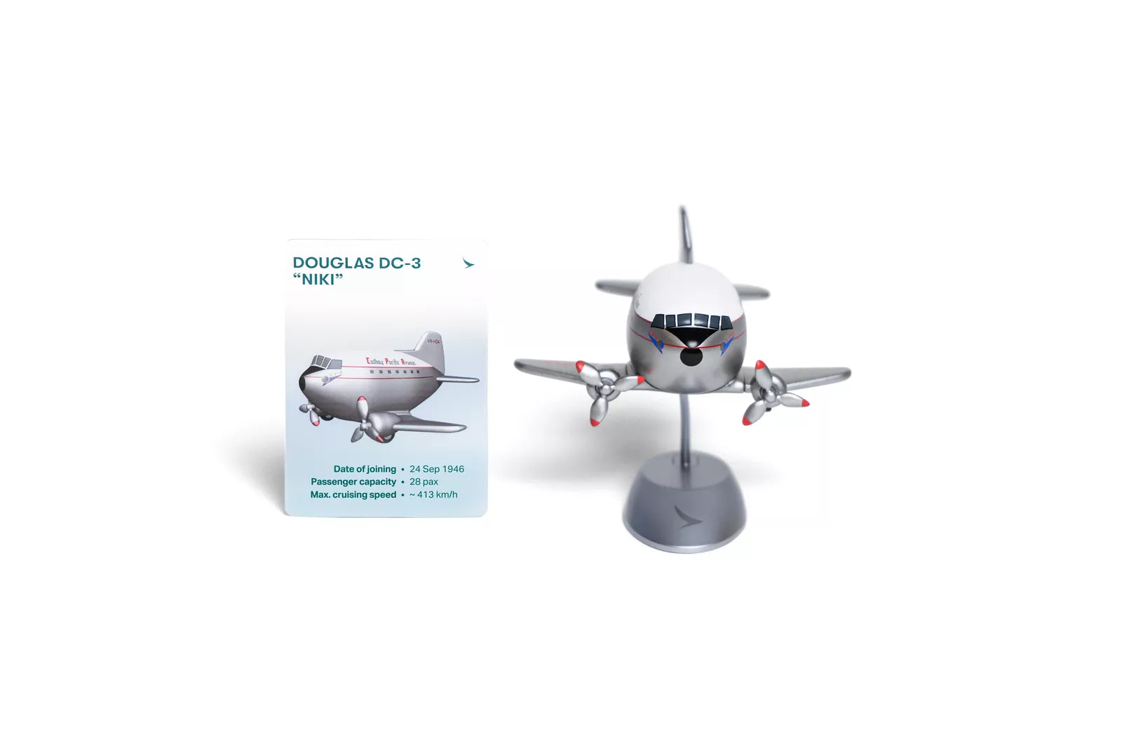 CX國泰航空玩具盲盒，Man's Aviation Collectibles品牌，展示航空主題的收藏玩具。