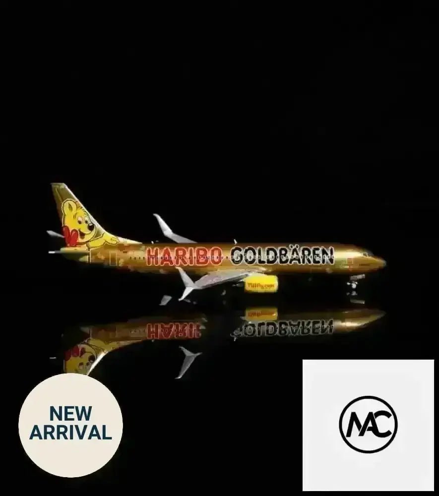 Aero Polaris 1:400 Boeing 737-800 TUIfly Germany D-ATUD Haribo Goldbären Livery (HA7380021) - Man‘s Aviation Collectibles (HK)
