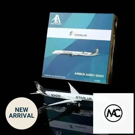 Aero Polaris 星宇航空 STARLUX Airbus A350-1000 1:400 合金模型 B-58552 - Man‘s Aviation Collectibles (HK)