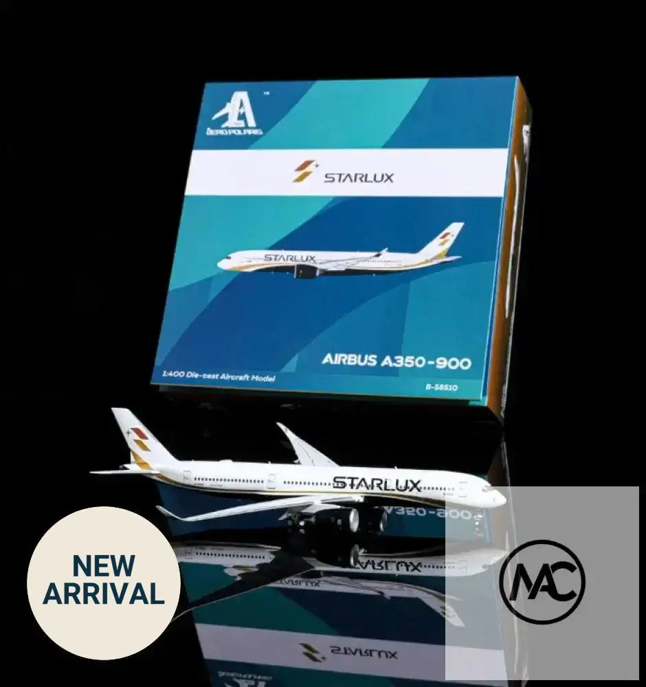 Aero Polaris 星宇航空 STARLUX Airbus A350-900 1:400 合金模型 B-58510 - Man‘s Aviation Collectibles (HK)