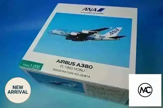 ANA A380-800 Flying Honu 1:200 JA381A Special Livery Diecast Model - Man‘s Aviation Collectibles (HK)