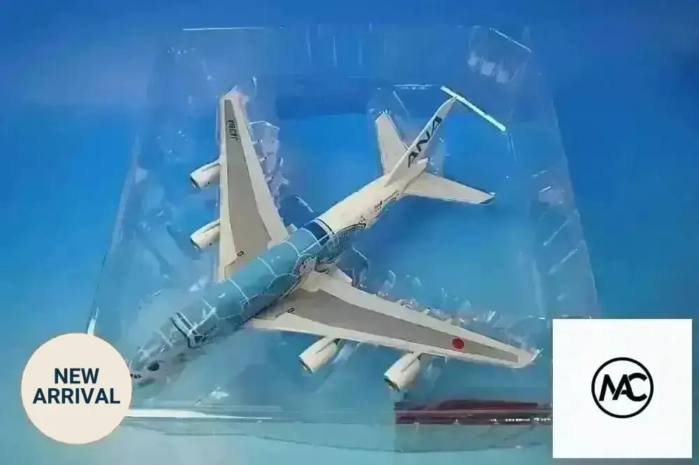 ANA | A380-800 FLYING HONU Kai 海龜藍1:200 JA382A | Turtle Special Livery Diecast Model NH20228 - Man‘s Aviation Collectibles (HK)