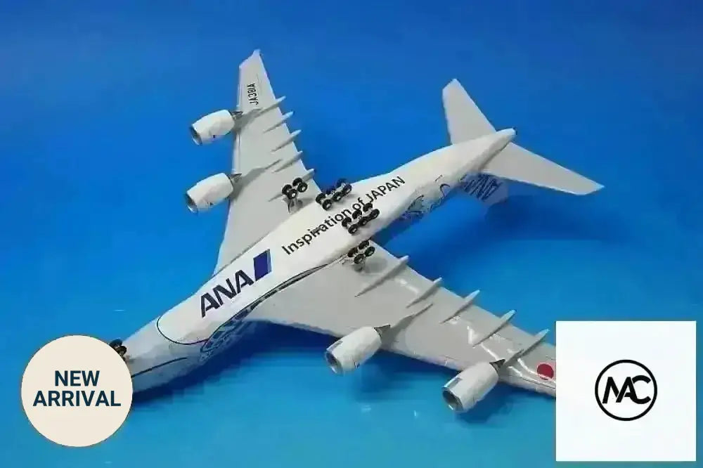 ANA | A380-800 FLYING HONU Kai 海龜藍1:200 JA382A | Turtle Special Livery Diecast Model NH20228 - Man‘s Aviation Collectibles (HK)