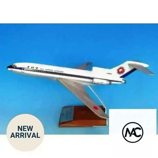全日空 ANA Boeing 727-100 JA8301 舊塗裝 1:100 手工木製桌面模型｜NH00126 - Man‘s Aviation Collectibles (HK)