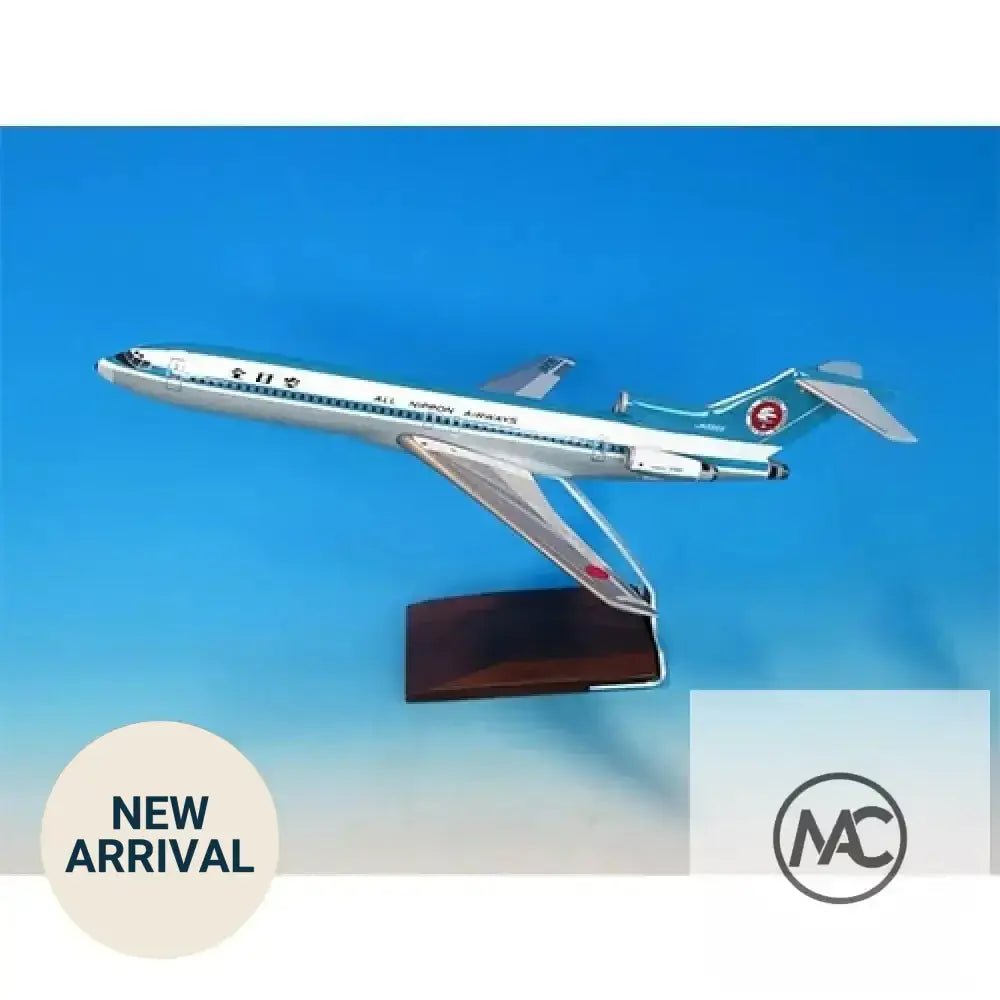 全日空 ANA Boeing 727-200 JA8355 Mohican Look 1:100 樹脂桌面模型｜NH00125 - Man‘s Aviation Collectibles (HK)