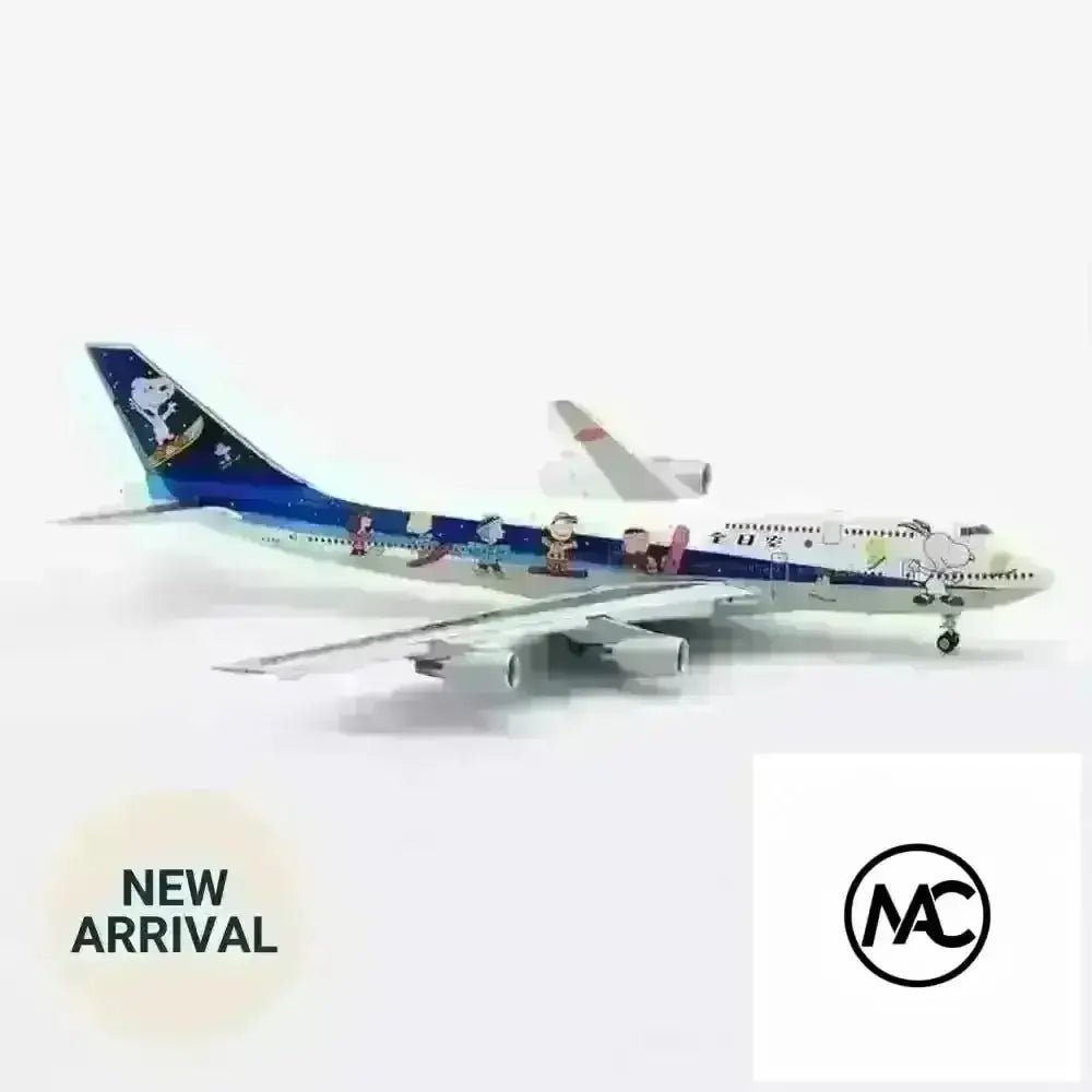 ANA Boeing 747-400D Snoopy Jet 1:200 JA8961 Special Livery Diecast Model - Man‘s Aviation Collectibles (HK)
