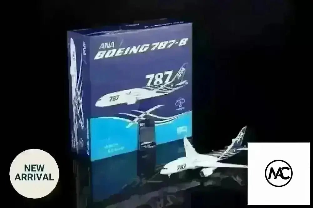 ANA Boeing 787-8 Dreamliner "鯖太郎" JA801A 1:200 Special Livery Diecast Model - Man‘s Aviation Collectibles (HK)