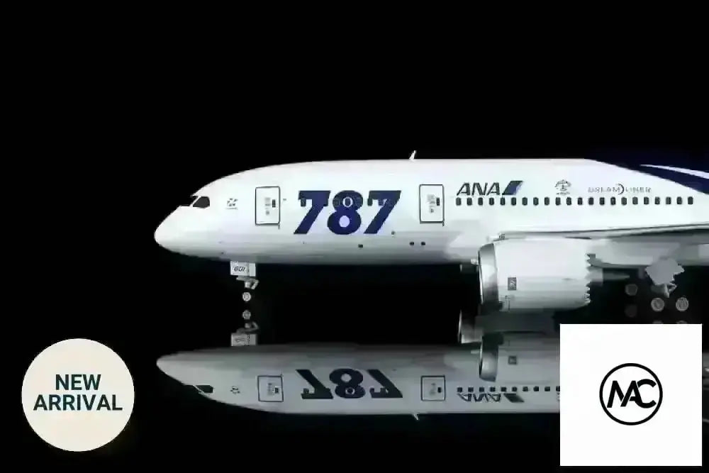 ANA Boeing 787-8 Dreamliner "鯖太郎" JA801A 1:200 Special Livery Diecast Model - Man‘s Aviation Collectibles (HK)
