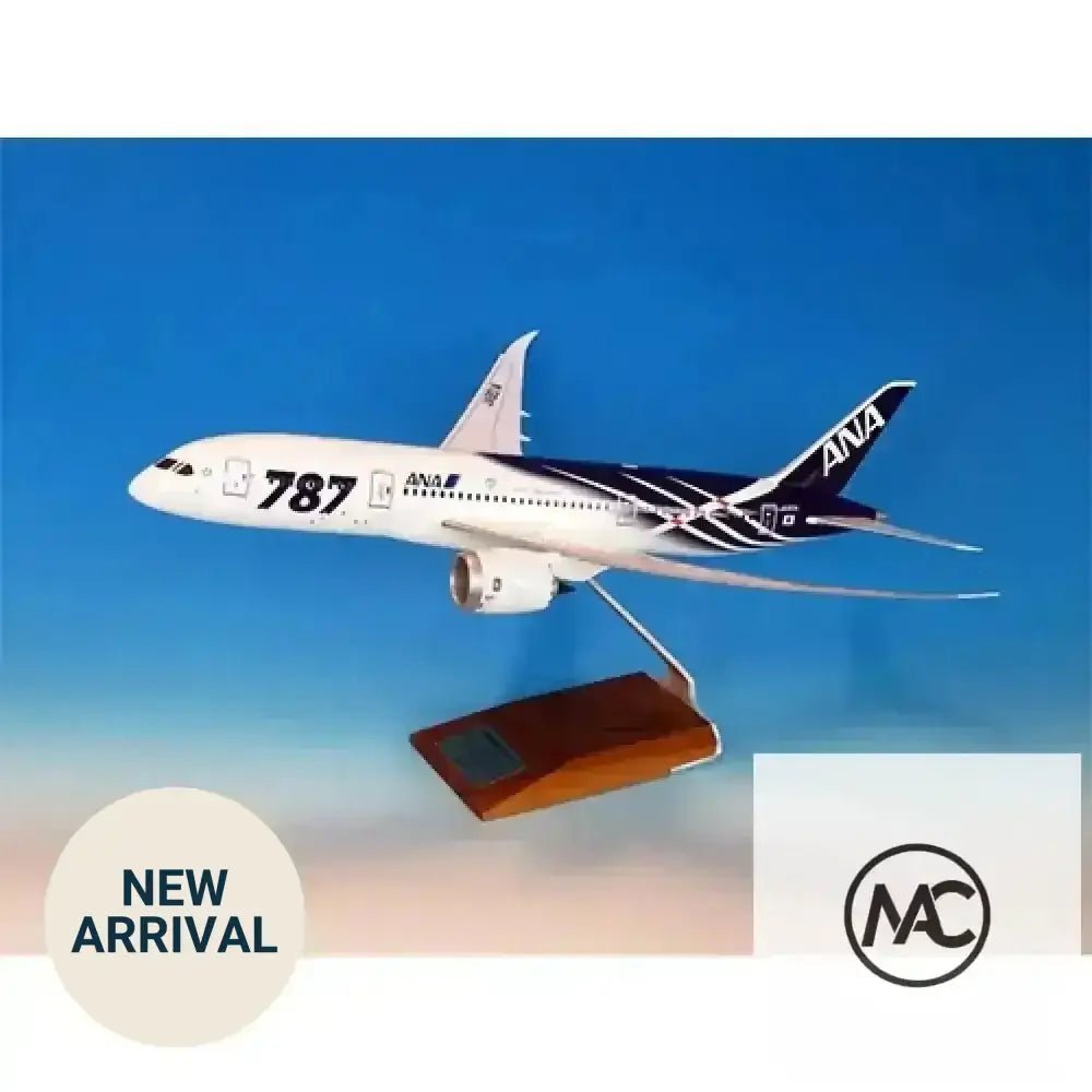 全日空 ANA Boeing 787-8 JA801A Dreamliner Launch Livery 鯖塗裝 1:100 樹脂桌面模型｜NH00124 - Man‘s Aviation Collectibles (HK)