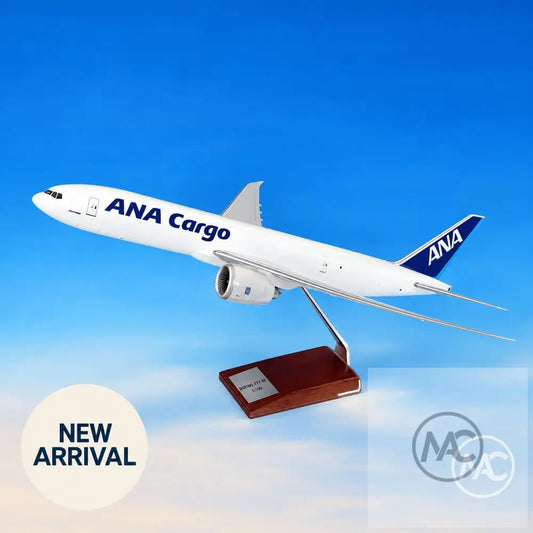 全日空 ANA Cargo Boeing 777-8F Next-Gen Freighter 1:100 樹脂桌面模型｜NH00113 - Man‘s Aviation Collectibles (HK)
