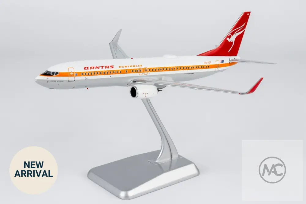 澳洲航空 Qantas Boeing 737-800WL VH-XZP Retro Roo II「James Strong」1:200｜NG Models - Aircraft Model