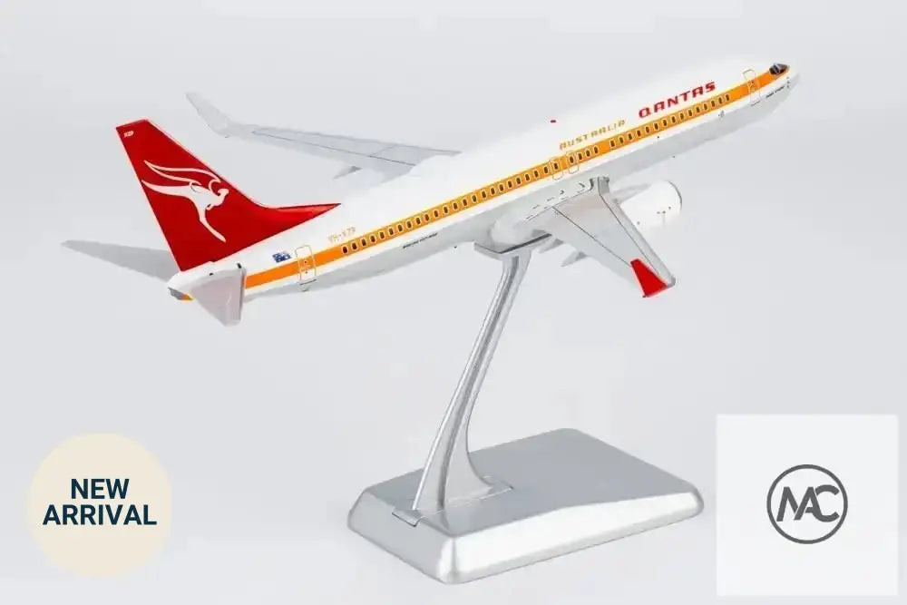 澳洲航空 Qantas Boeing 737-800WL VH-XZP Retro Roo II「James Strong」1:200｜NG Models - Man‘s Aviation Collectibles (HK)