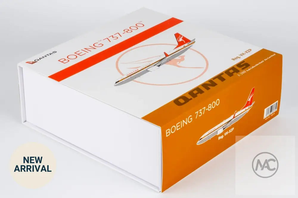 澳洲航空 Qantas Boeing 737-800WL VH-XZP Retro Roo II「James Strong」1:200｜NG Models - Aircraft Model