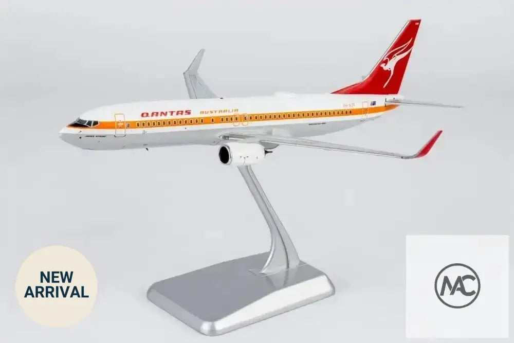 澳洲航空 Qantas Boeing 737-800WL VH-XZP Retro Roo II「James Strong」1:200｜NG Models - Man‘s Aviation Collectibles (HK)