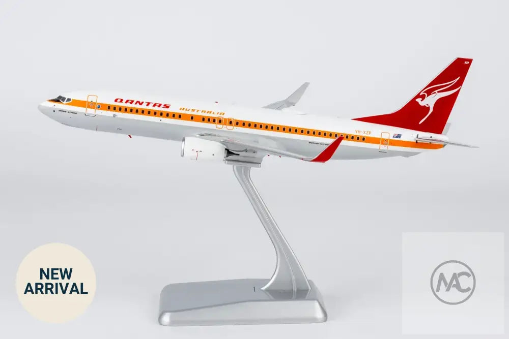 澳洲航空 Qantas Boeing 737-800WL VH-XZP Retro Roo II「James Strong」1:200｜NG Models - Aircraft Model