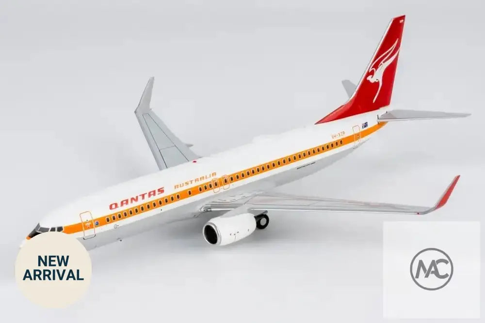 澳洲航空 Qantas Boeing 737-800WL VH-XZP Retro Roo II「James Strong」1:200｜NG Models - Man‘s Aviation Collectibles (HK)