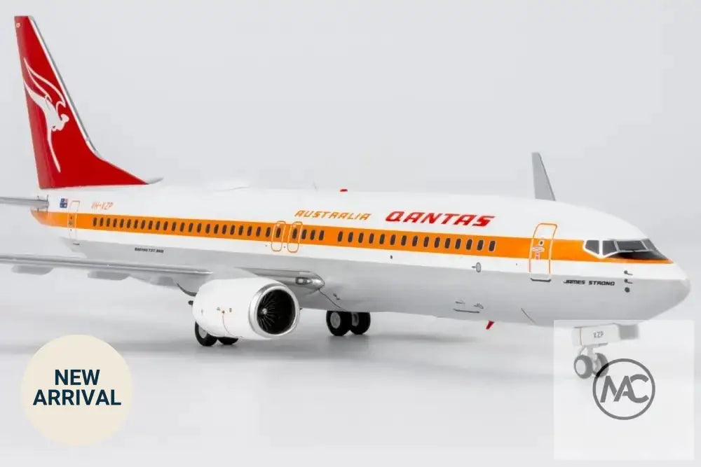 澳洲航空 Qantas Boeing 737-800WL VH-XZP Retro Roo II「James Strong」1:200｜NG Models - Man‘s Aviation Collectibles (HK)