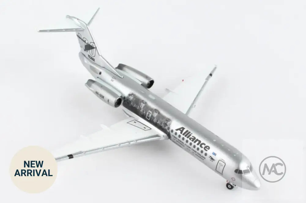 澳洲聯盟航空 Alliance Airlines 福克 F-70「維克斯維米 100 週年紀念版」VH-QQW 1:400 合金飛機模型 | GeminiJets GJUTY1997 - Aircraft Model / Die-cast