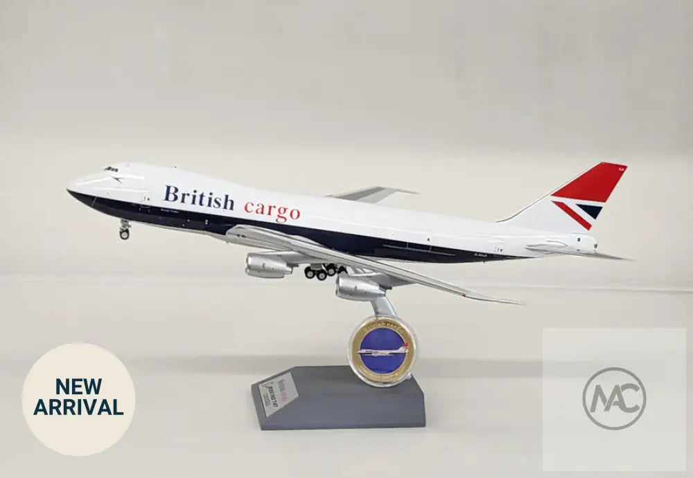 ARDBA61 | ARD Models 1:200 | Boeing 747- 236F British Cargo G-KILO ’British Trader’ (with stand)