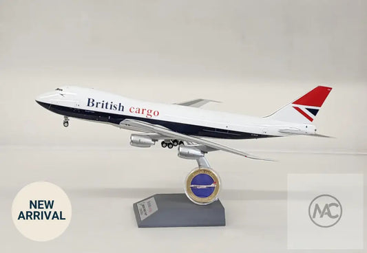 ARDBA61 | ARD Models 1:200 | Boeing 747- 236F British Cargo G-KILO ’British Trader’ (with stand)