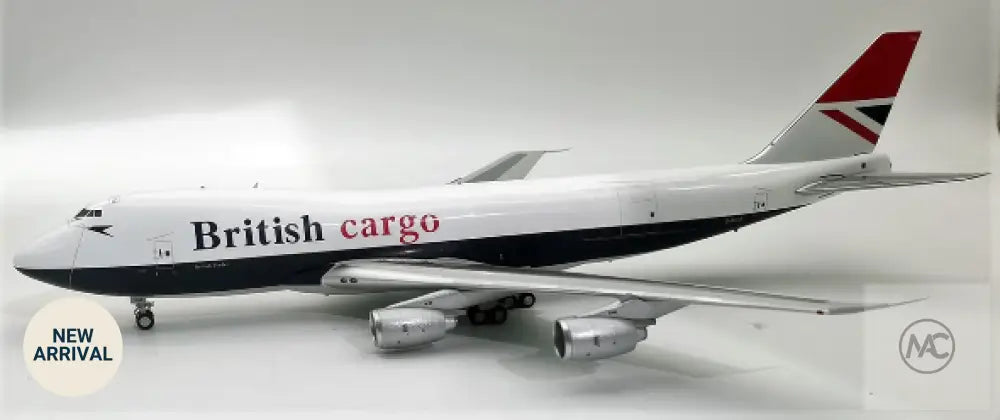 ARDBA61 | ARD Models 1:200 | Boeing 747- 236F British Cargo G-KILO ’British Trader’ (with stand)