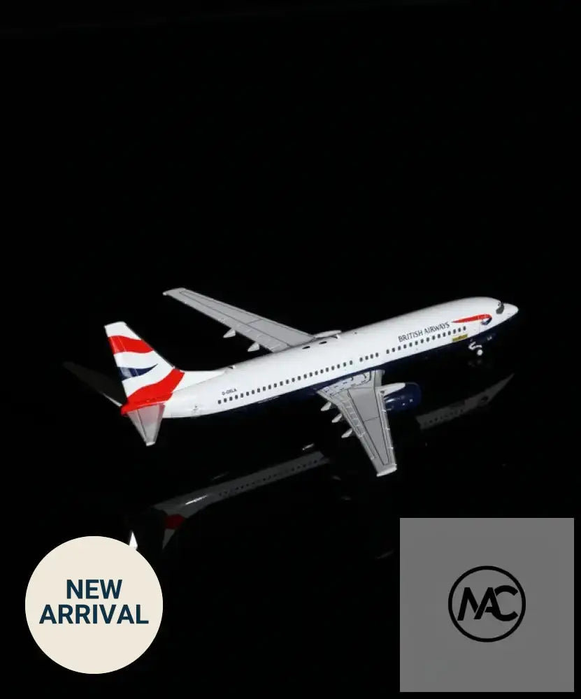ARD Models 1:400 British Airways Boeing 737-800 G-OXLA (ARD4BA121) - Man‘s Aviation Collectibles (HK)