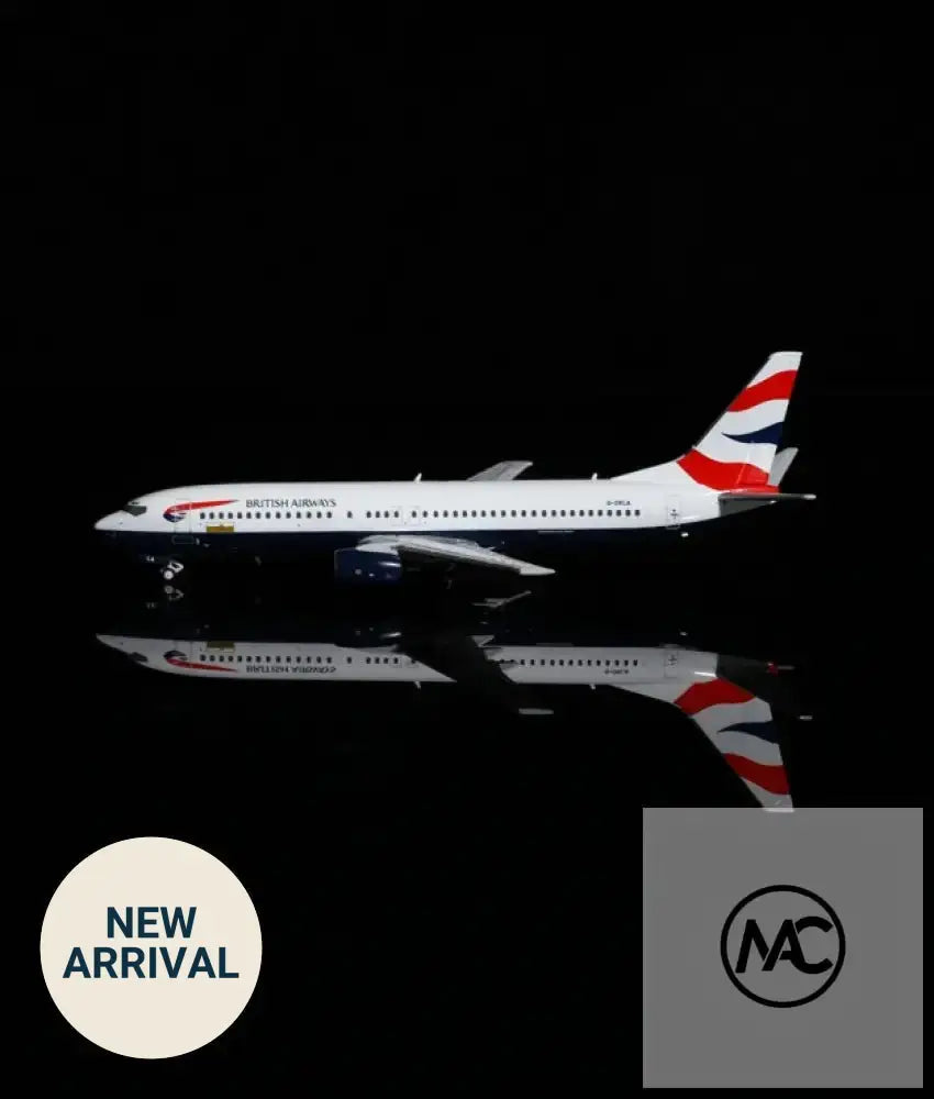 ARD Models 1:400 British Airways Boeing 737-800 G-OXLA (ARD4BA121) - Man‘s Aviation Collectibles (HK)