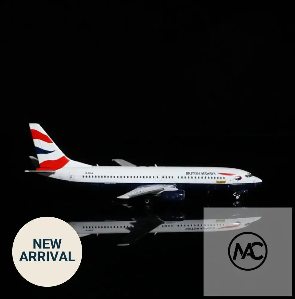 ARD Models 1:400 British Airways Boeing 737-800 G-OXLA (ARD4BA121) - Man‘s Aviation Collectibles (HK)