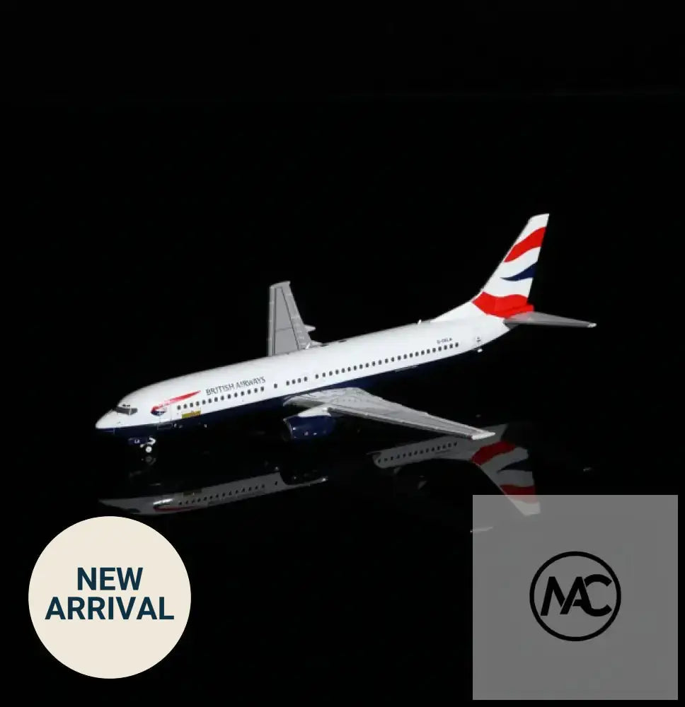 ARD Models 1:400 British Airways Boeing 737-800 G-OXLA (ARD4BA121) - Man‘s Aviation Collectibles (HK)