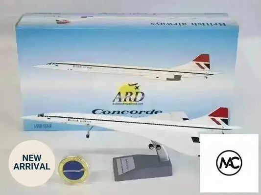 ARD Models 1:200 英航 British Airways Concorde G-BOAA｜Negus 塗裝｜ARDBA139 - Man‘s Aviation Collectibles (HK)